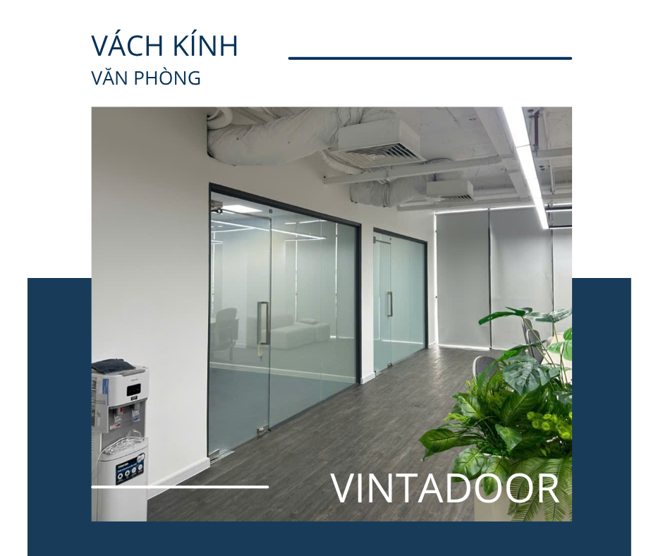 vách kính văn phòng