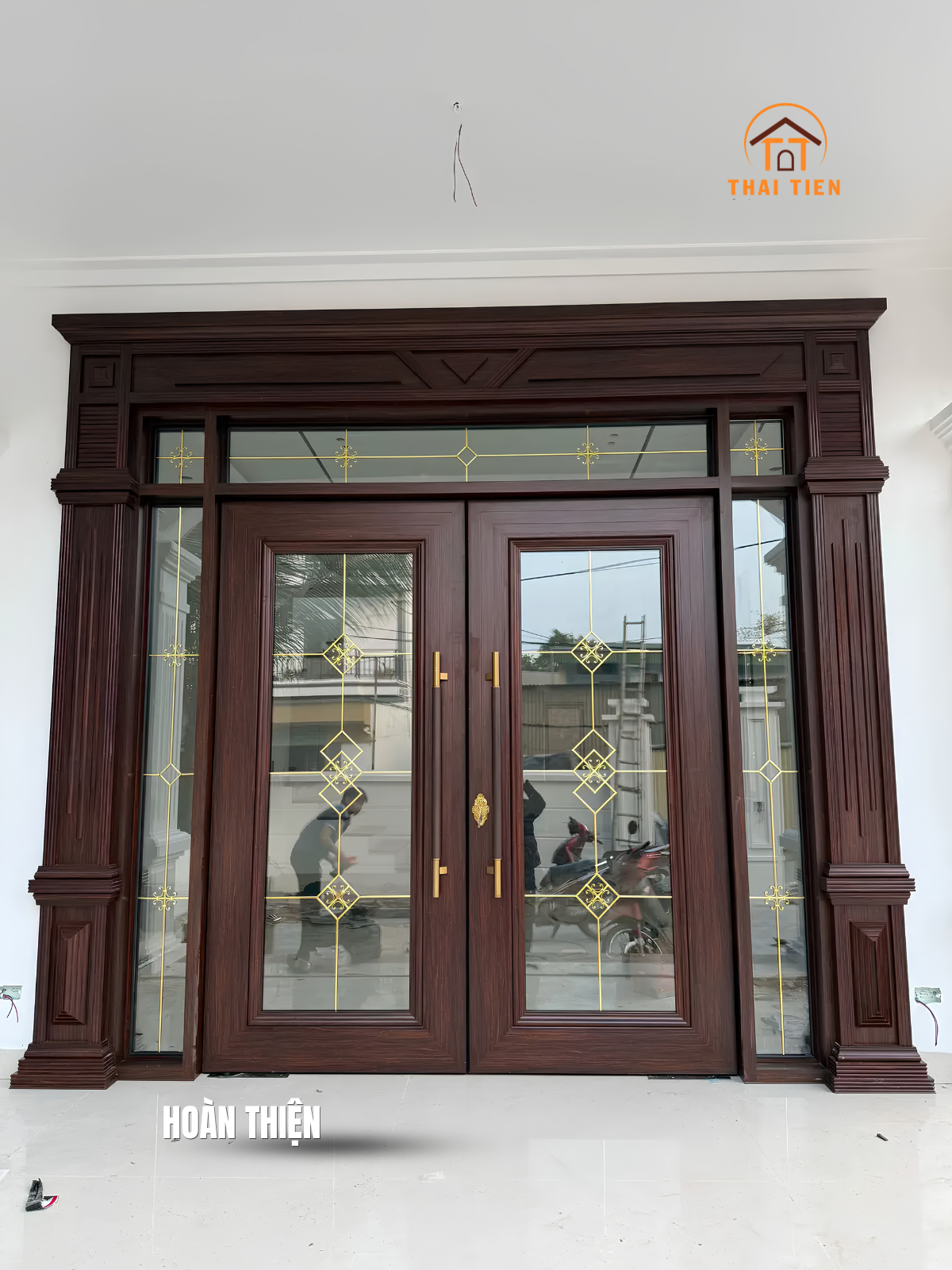 Mẫu cửa nh&ocirc;m Xingfa 4 c&aacute;nh 2026