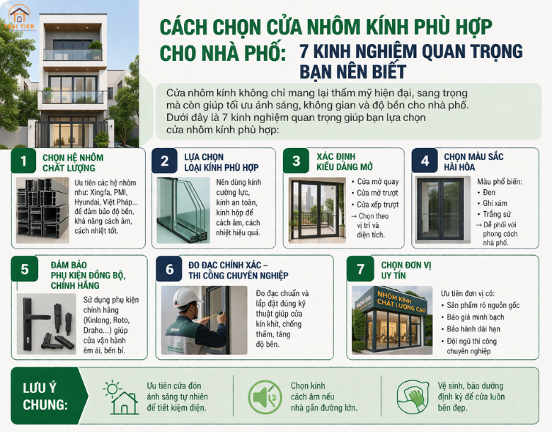 Những điều cần lưu &yacute; khi chọn nh&ocirc;m k&iacute;nh