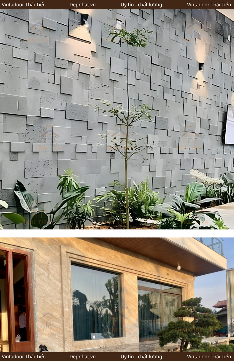 Tường ốp đ&aacute; tự nhi&ecirc;n c&oacute; gi&aacute; th&agrave;nh cao