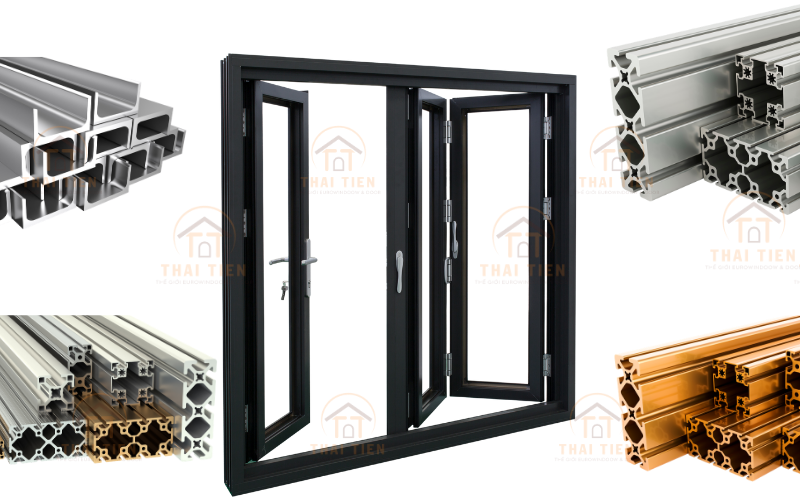 Hệ nh&ocirc;m Xingfa 93 ph&ugrave; hợp với cửa l&ugrave;a