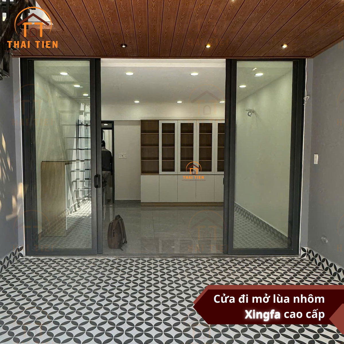 Mẫu cửa nh&ocirc;m Xingfa gi&uacute;p nh&agrave; cấp 4 ở n&ecirc;n sang trọng
