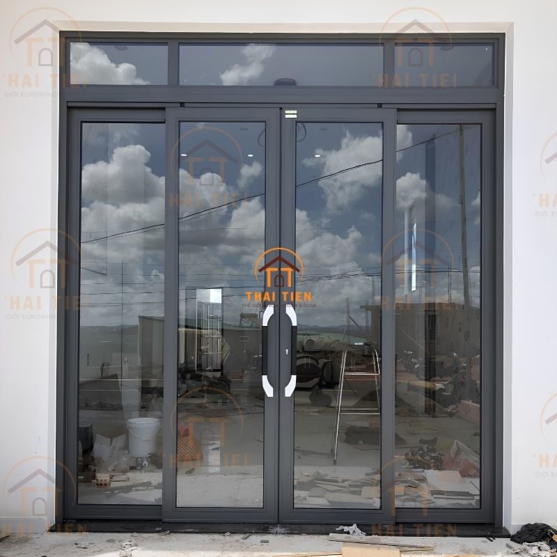 Công trình thực tế sử dụng cửa nhôm Xingfa 4 cánh