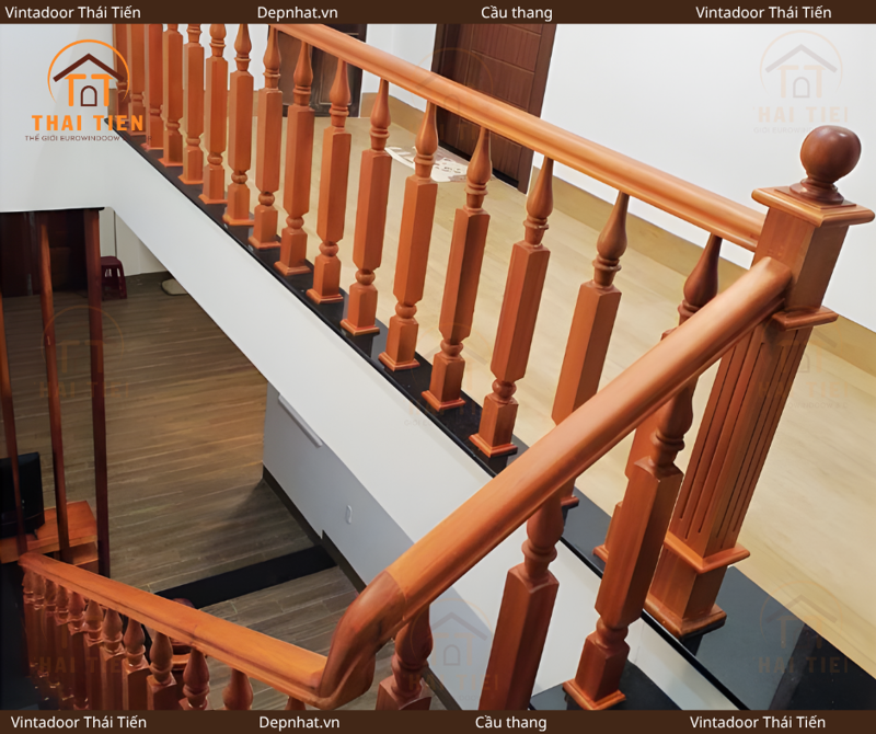Cầu thang gỗ