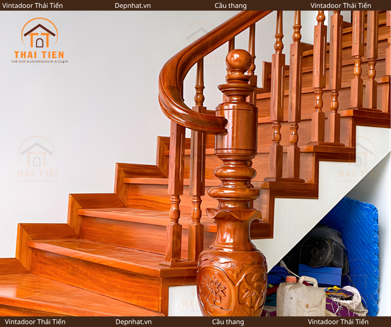 Cầu thang gỗ