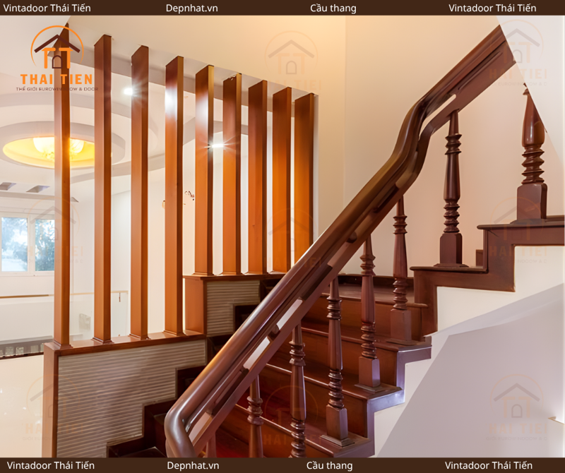 Cầu thang gỗ