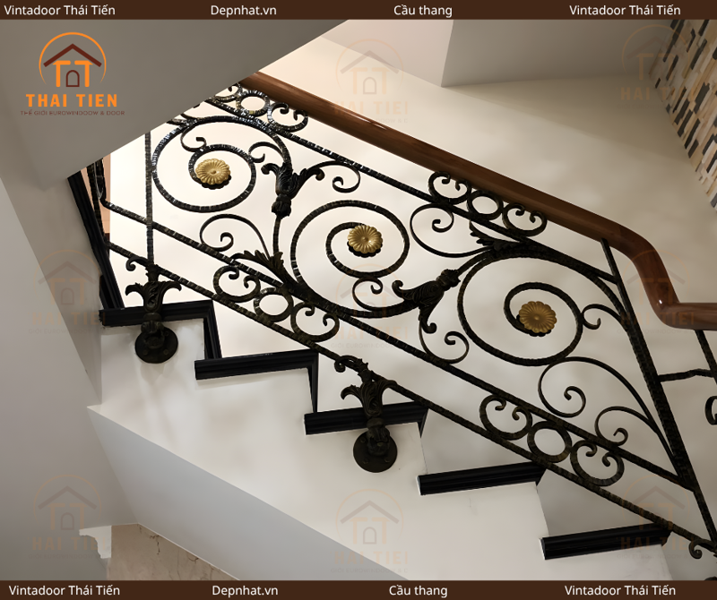 Cầu thang sắt