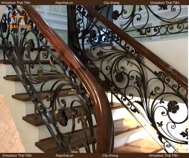 Cầu thang sắt