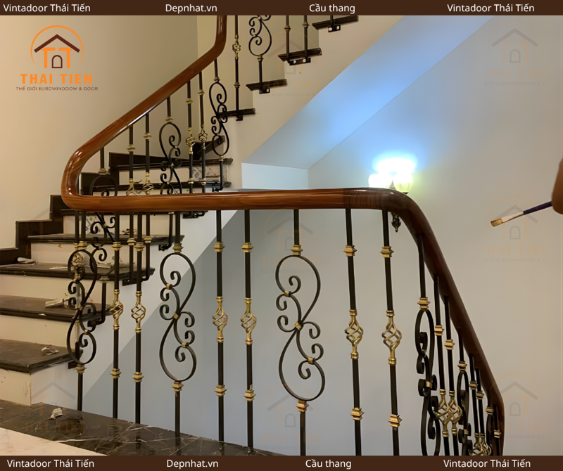 Cầu thang sắt