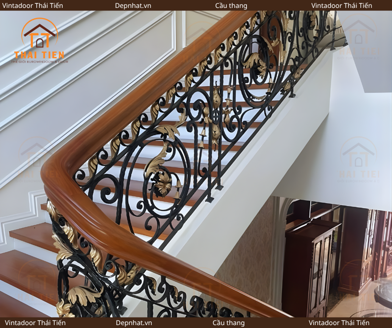 Cầu thang sắt