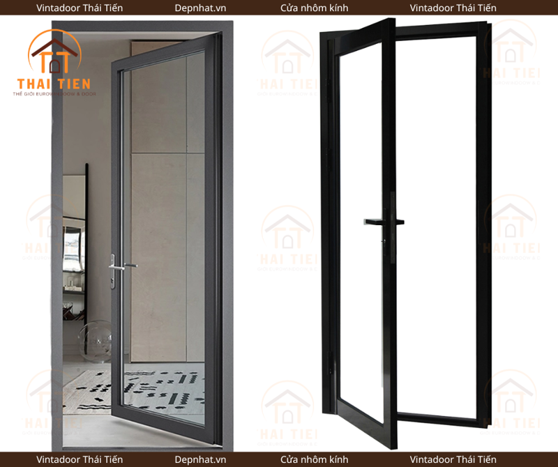 Cửa đi 1 cánh mở quay