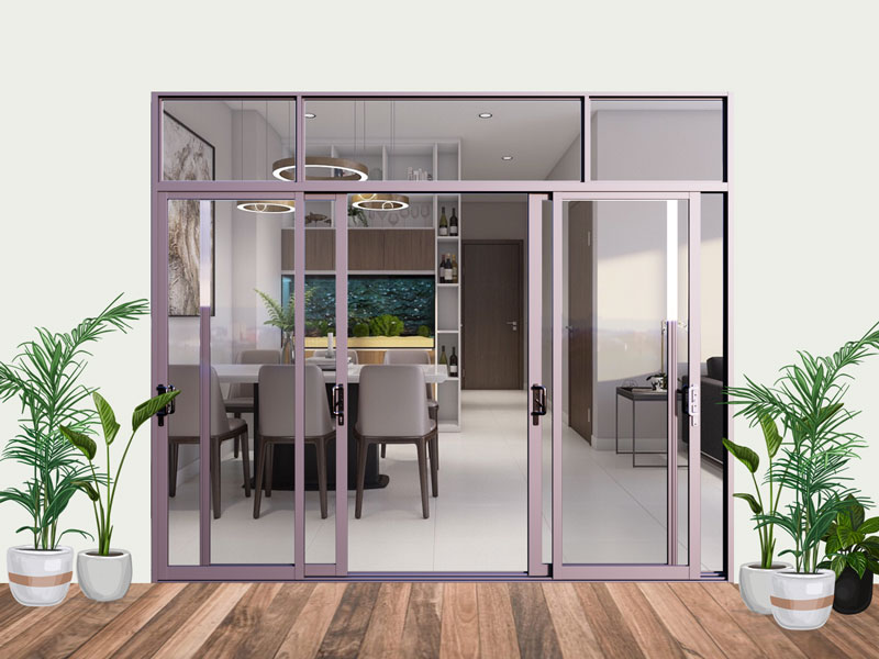 Cửa đi lùa 4 cánh