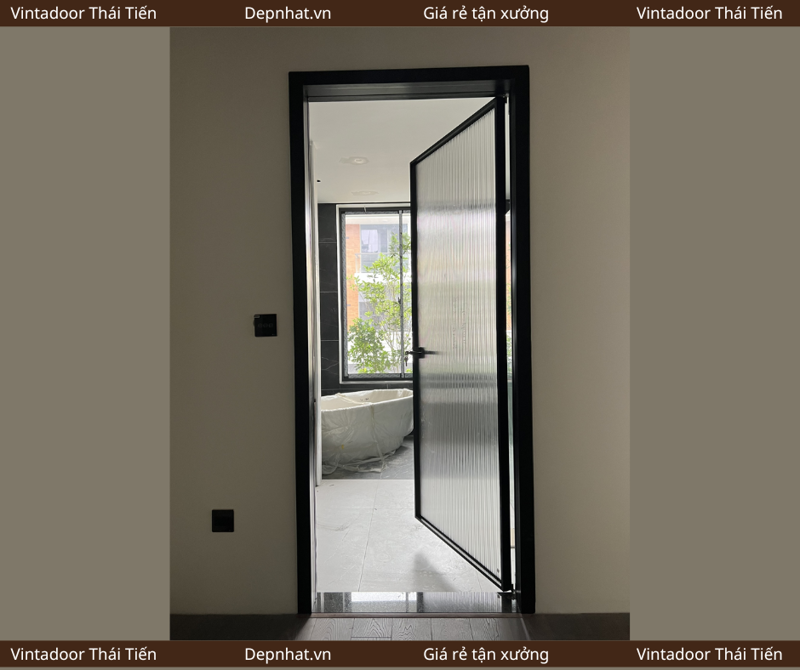 Cửa nhôm kính hệ Slim