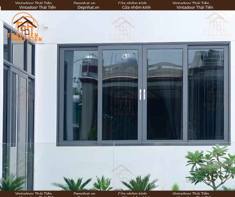 Cửa sổ lùa 4 cánh