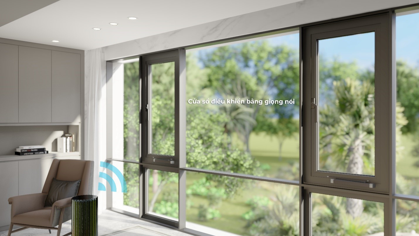 Cửa sổ mở trượt tự động