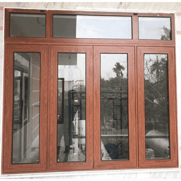 Cửa sổ nhôm giả gỗ