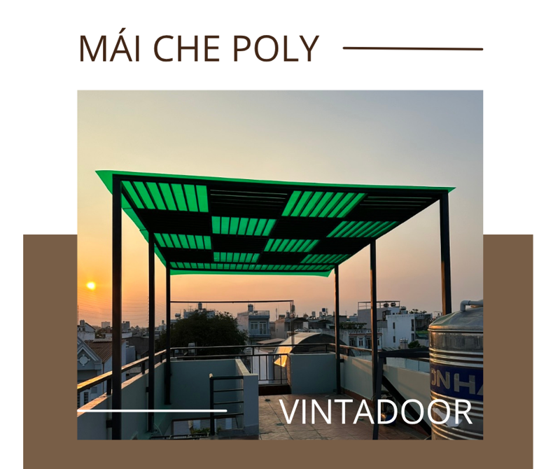 Mái che poly