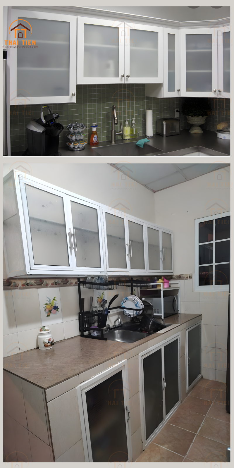 Tủ nhôm Xingfa màu chắc chắn cao cấp chính hãng