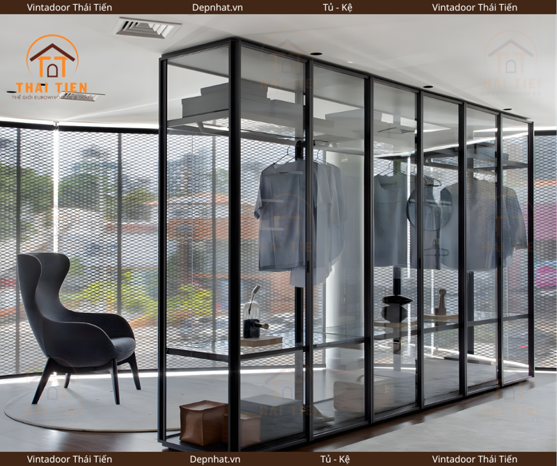 Tủ quần áo cánh kính cường lực