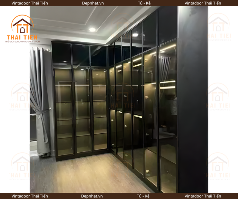 Tủ quần áo cánh kính cường lực