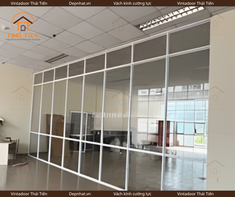 Vách nhôm kính nhà xưởng
