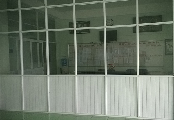 Vách nhôm kính nhà xưởng