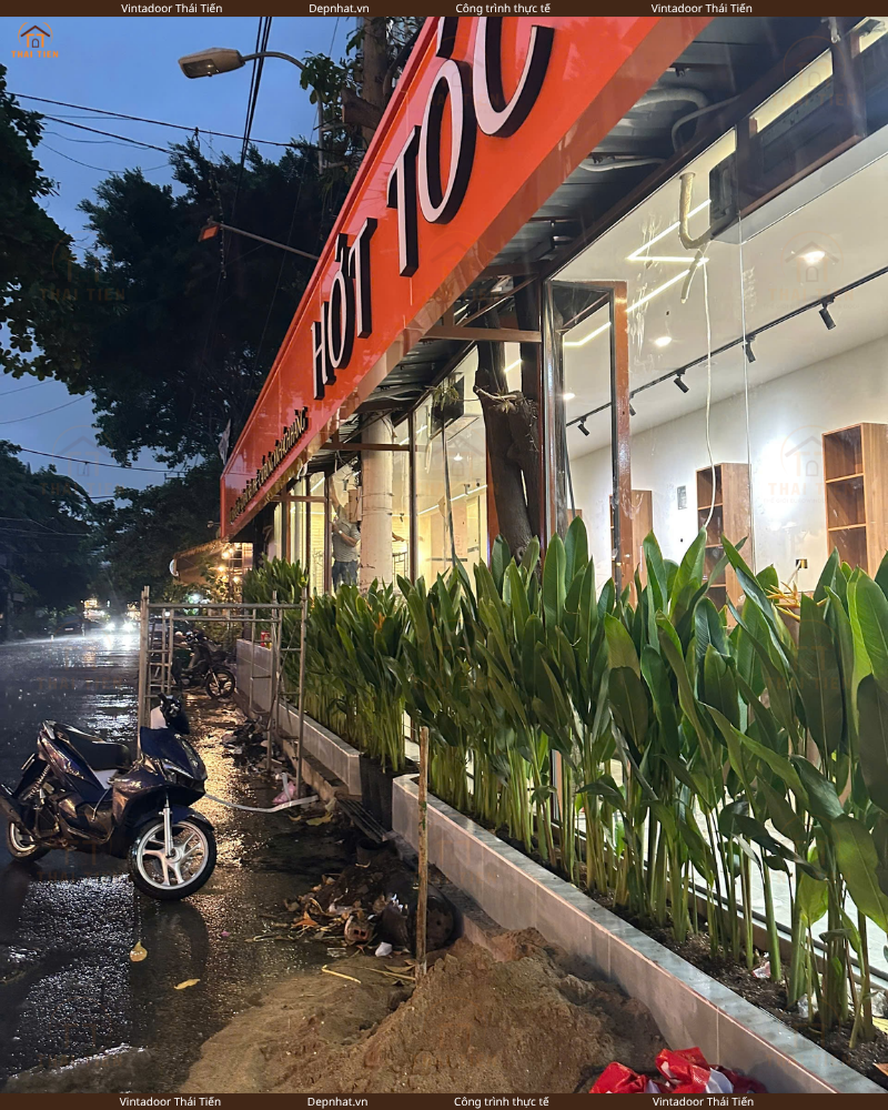 THI CÔNG NHÔM KÍNH XINGFA NÂU CÀ PHÊ – BARBER SHOP THANH NIÊN 6, GÒ VẤP - Ảnh 6