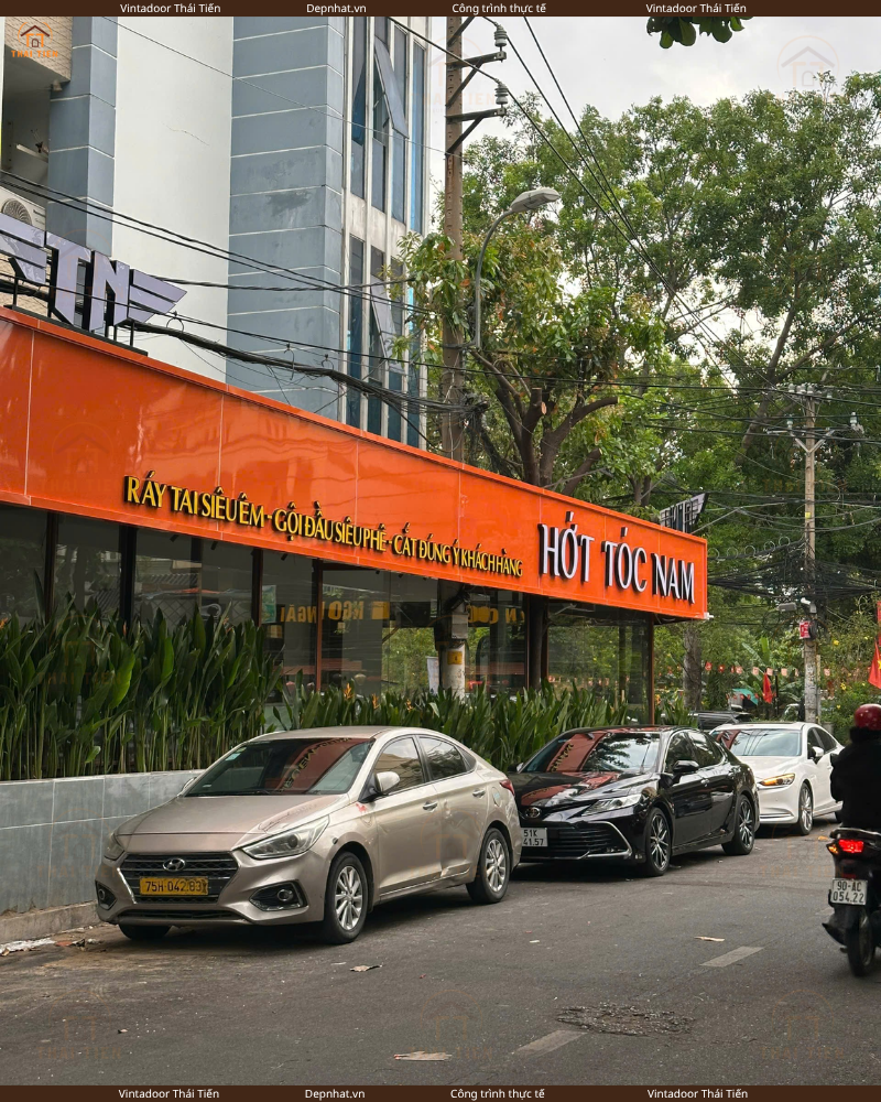 THI CÔNG NHÔM KÍNH XINGFA NÂU CÀ PHÊ – BARBER SHOP THANH NIÊN 6, GÒ VẤP - Ảnh 9