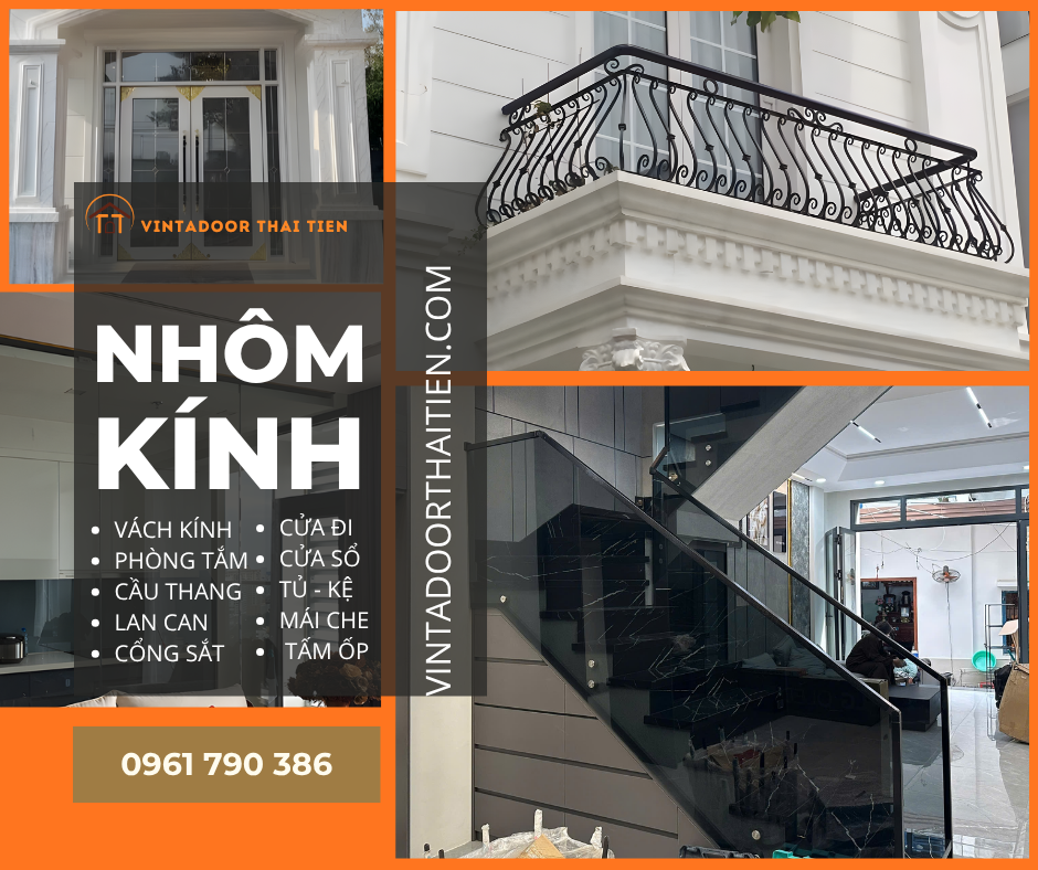 Thi c&ocirc;ng nh&ocirc;m k&iacute;nh uy t&iacute;n, gi&aacute; tận xưởng tại Quận 12 Th&agrave;nh phố Hồ Ch&iacute; Minh